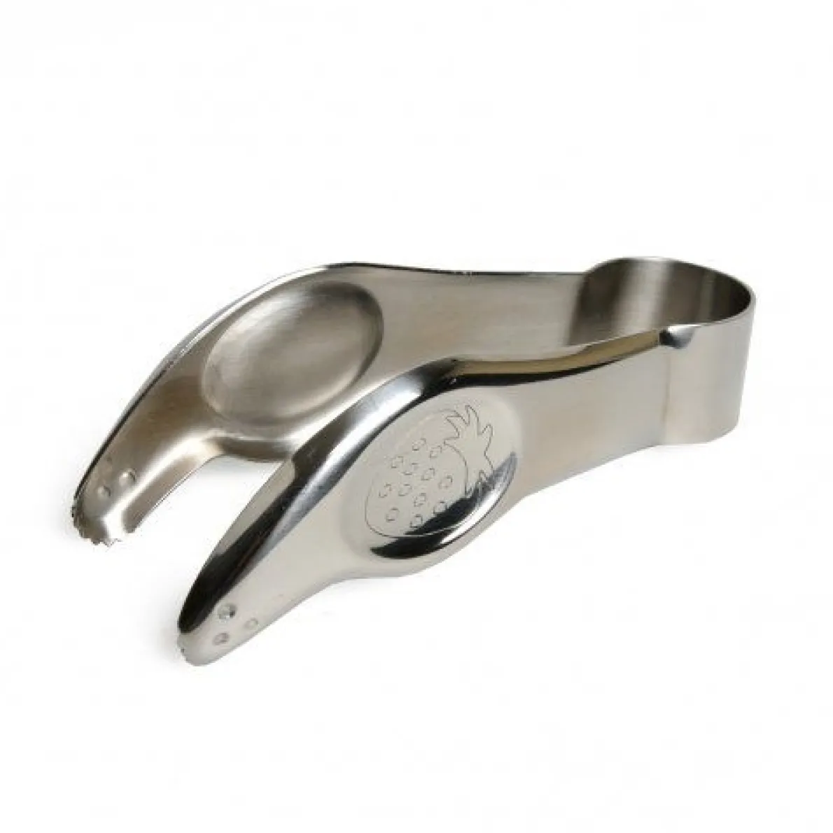 Aardbei- ontkroner met tandjes, roestvrij staal