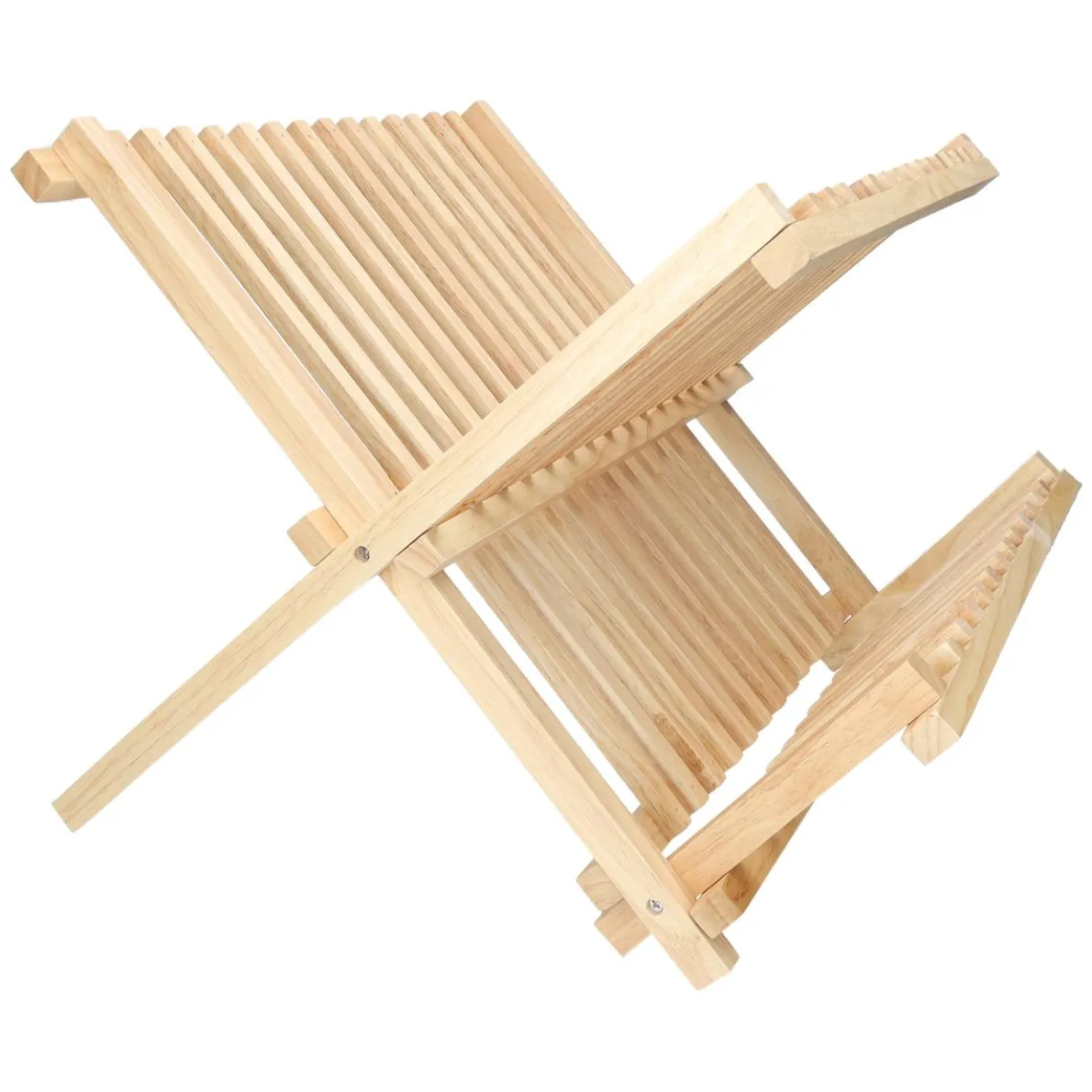 Afdruiprek, rubberhout, groot