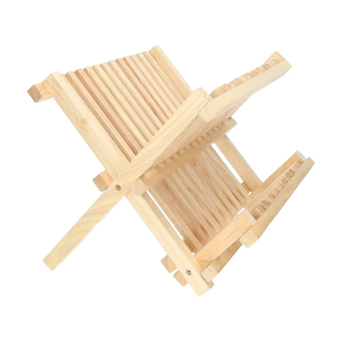 Afdruiprek, rubberhout, klein