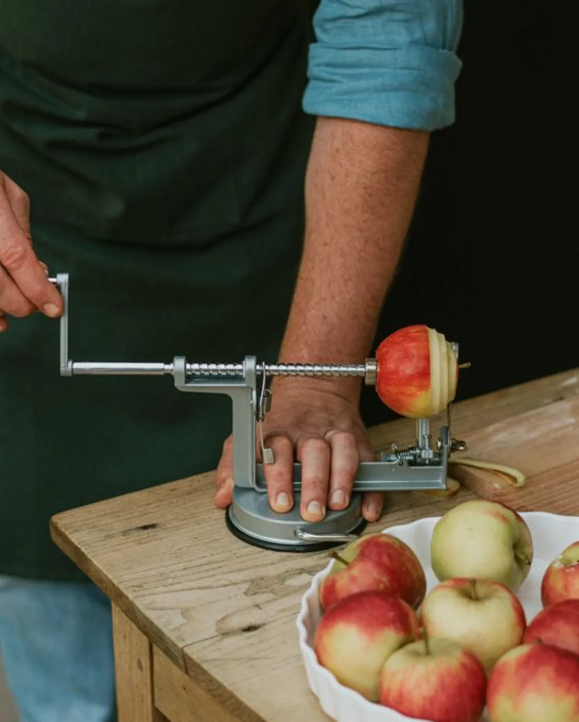 Appelschiller-snijder, rvs