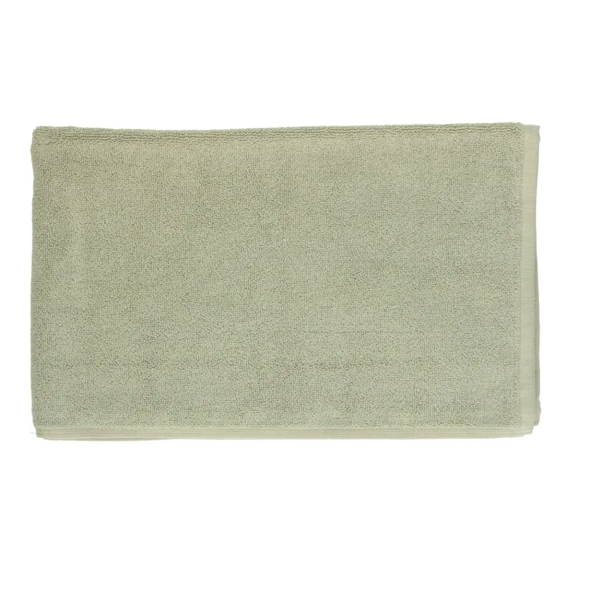 Badmat, Recycled katoen, Lichtgroen, 50 x 80 cm