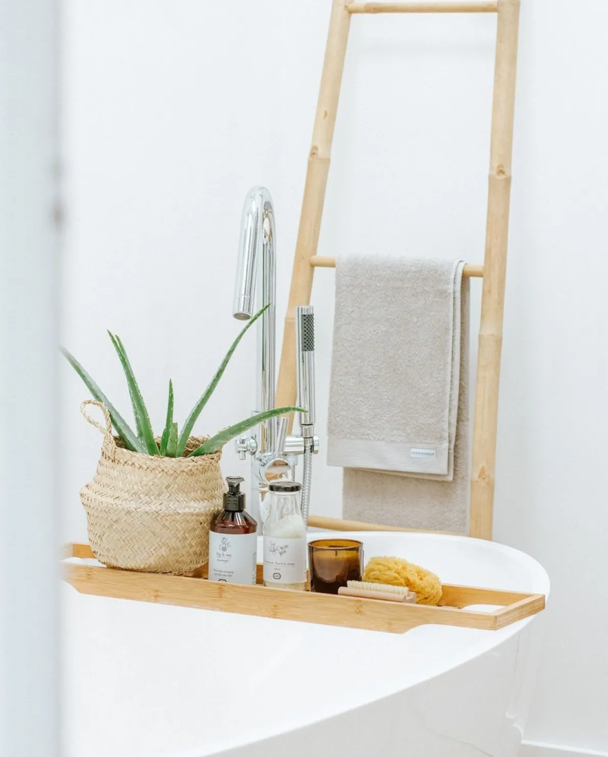 Badzout verkwikkend, citrus & oranjebloesem, 240 ml