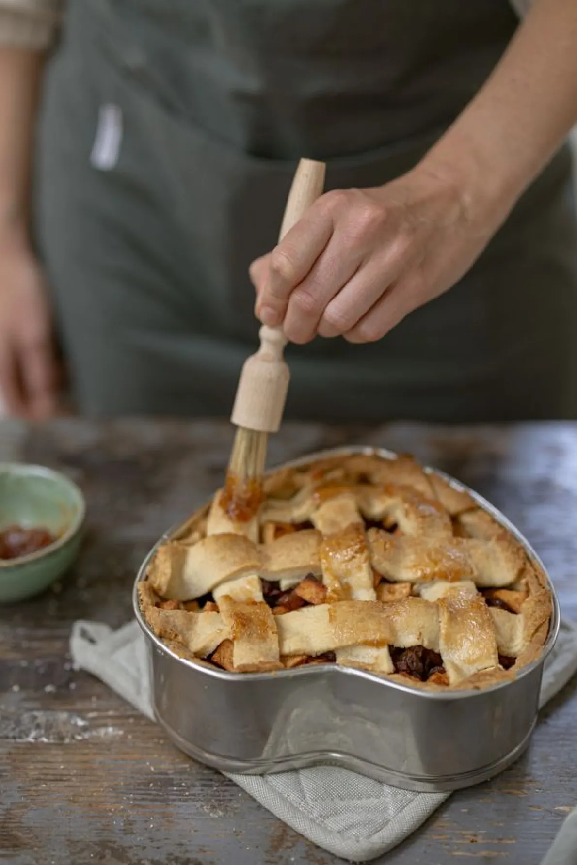 Bakmix appeltaart, biologisch, 500 gram