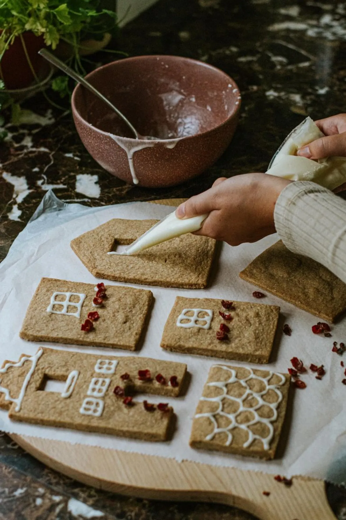 Bakmix voor gingerbread-huis, 500 gram