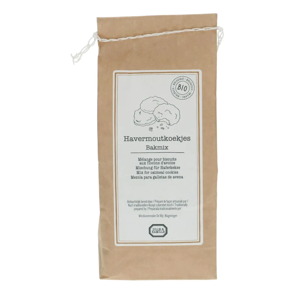 Bakmix voor havermoutkoekjes, biologisch, 400 gr
