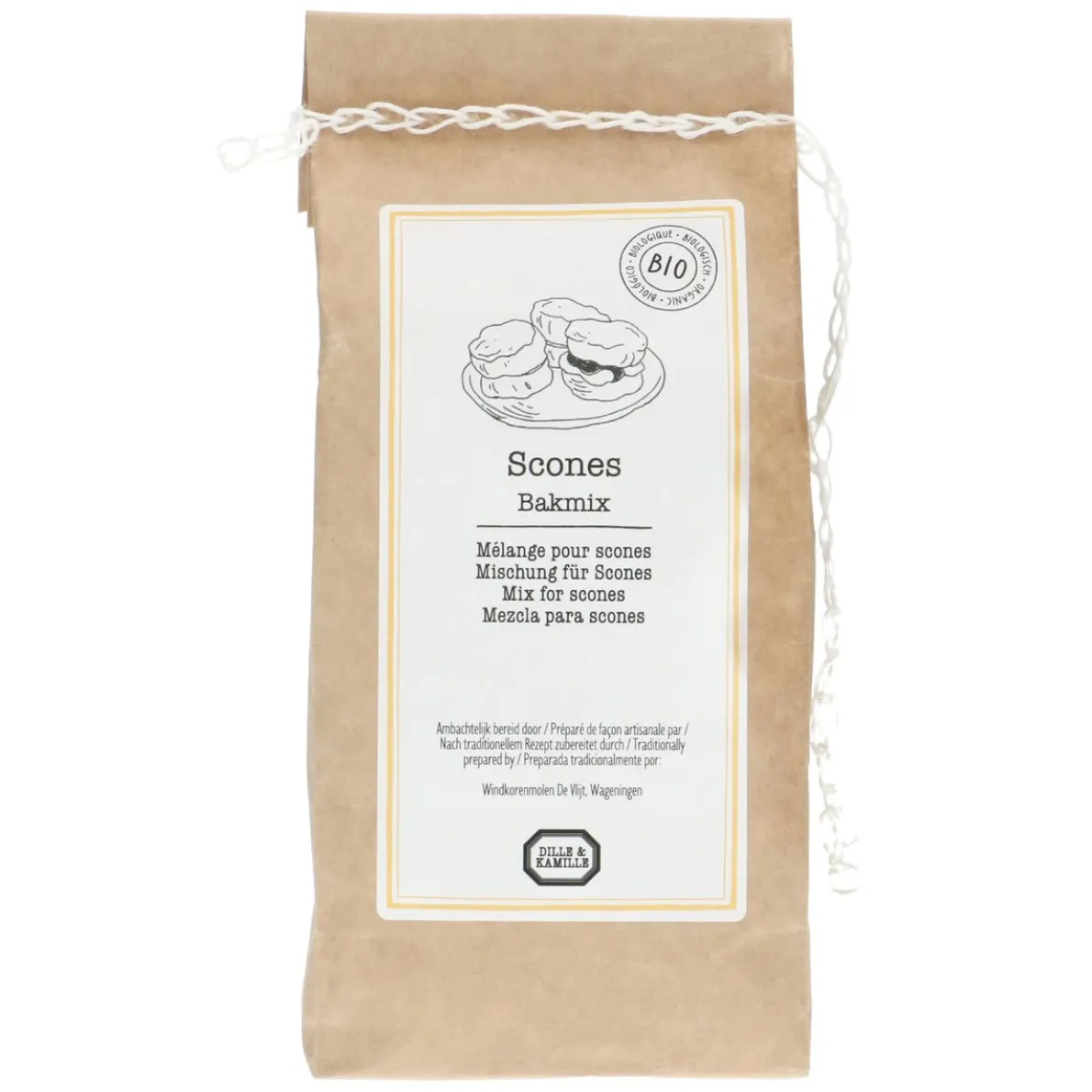 Bakmix voor scones, biologisch, 400 gram