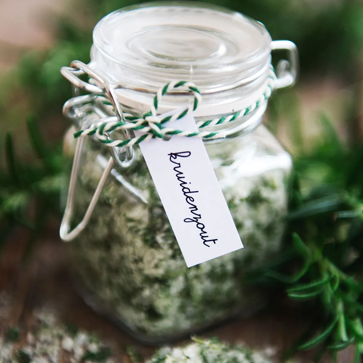 Beugelpotje, glas, vierkant, 100 ml