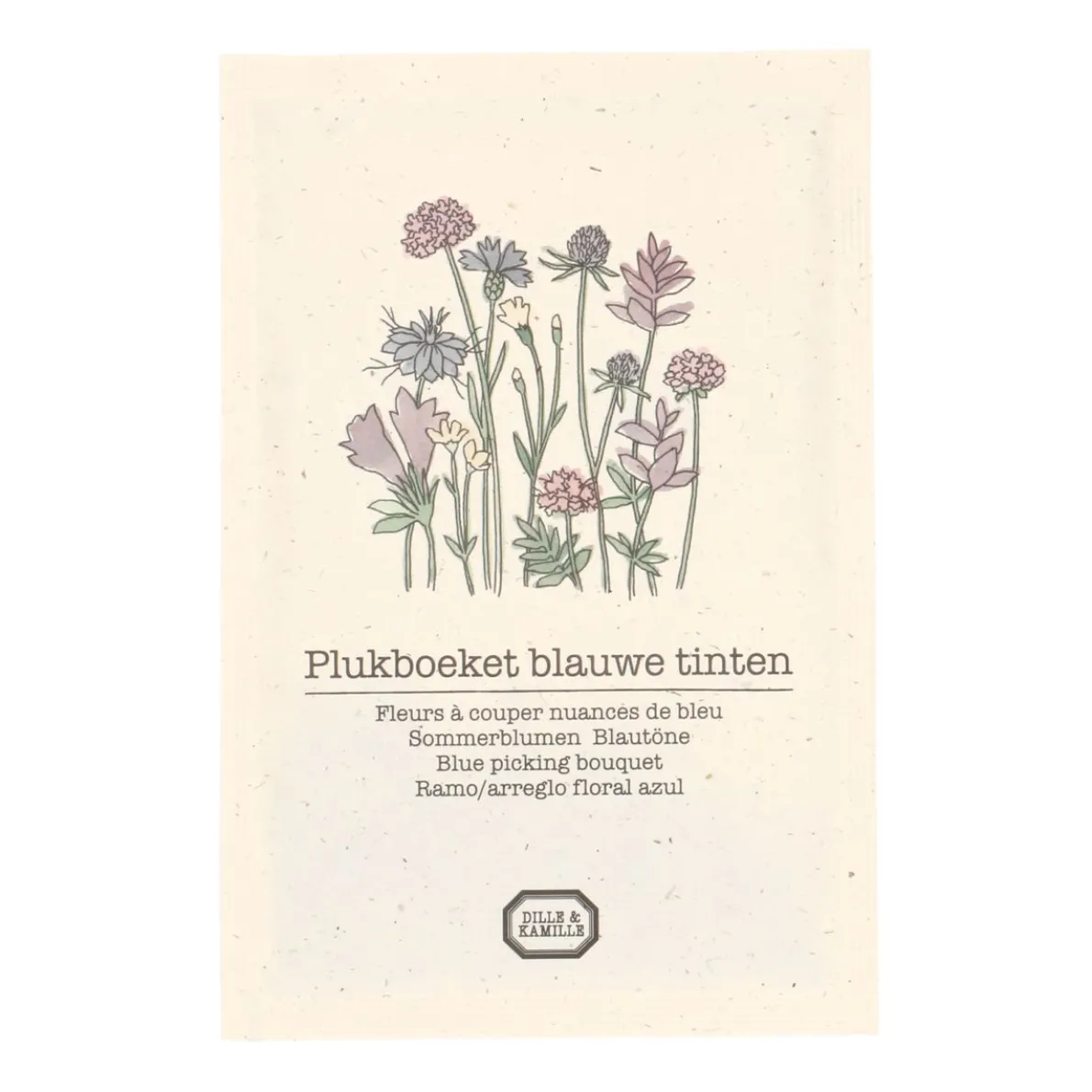 Bloemenzaden, plukboeket, blauw, 3 g