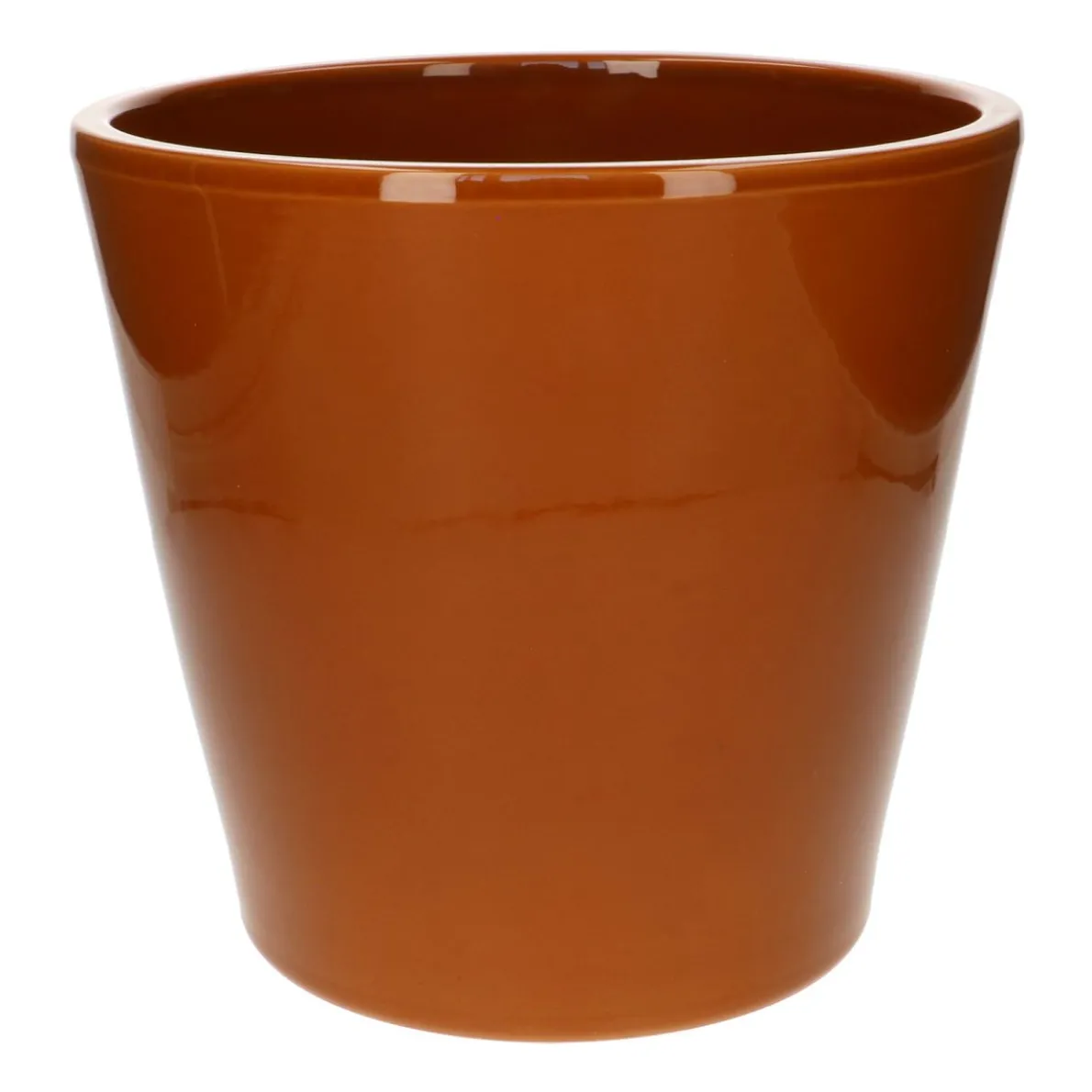 Bloempot, aardewerk, terracotta kleur, Ø25 cm