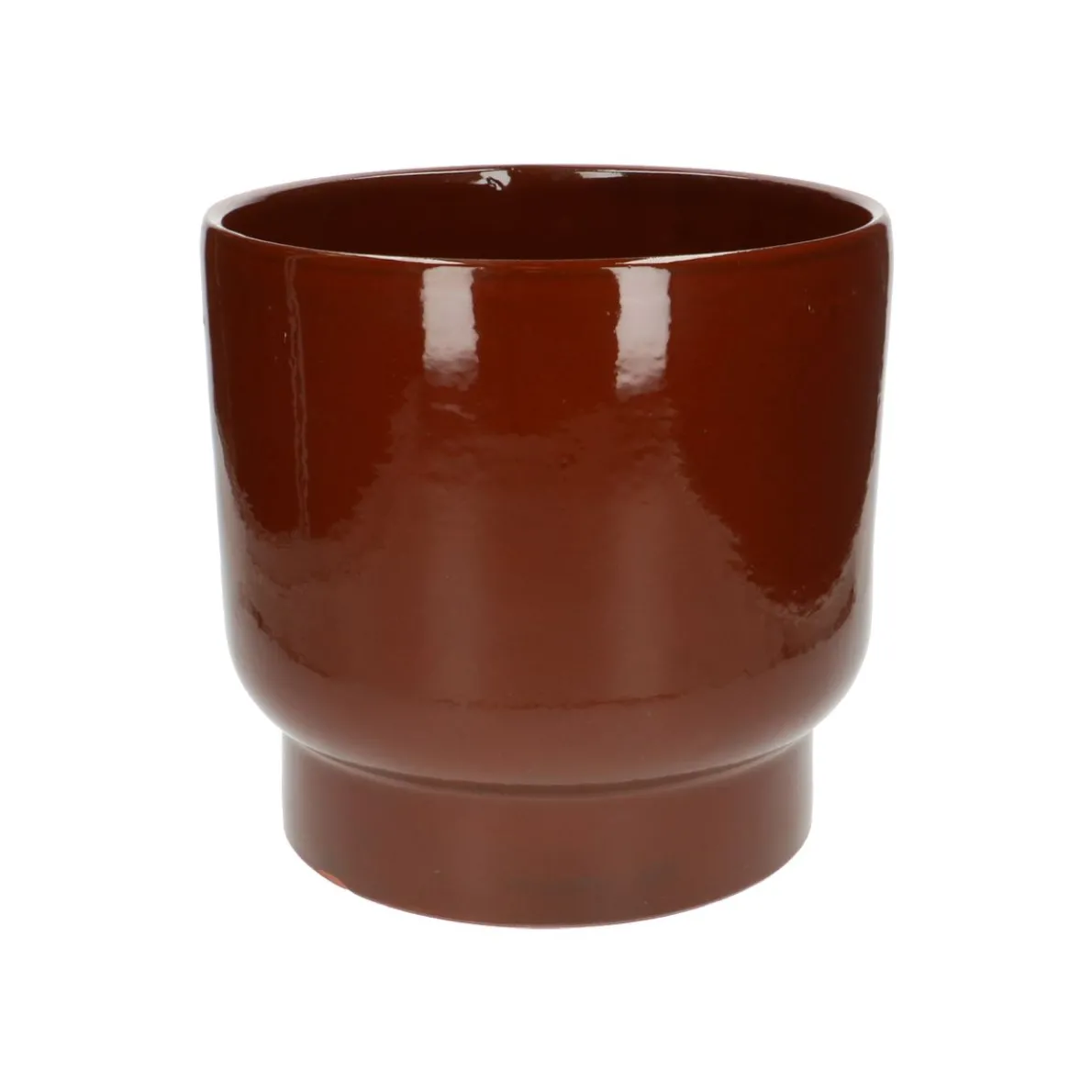 Bloempot 'Mara', aardewerk, terracotta Ø 24