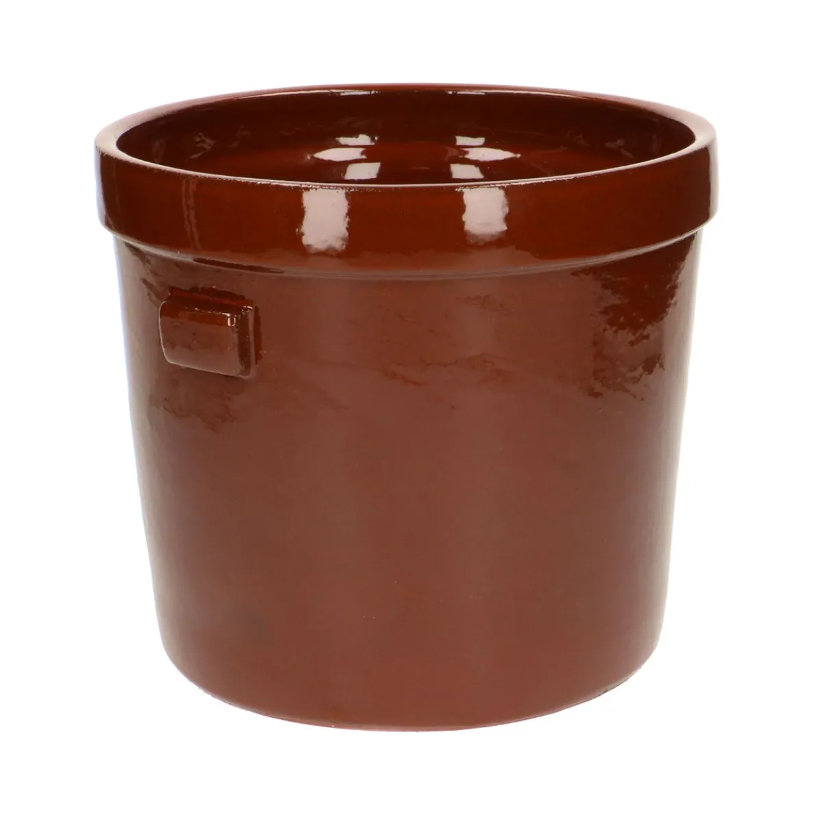 Bloempot 'Prado', aardewerk, terracotta Ø 21