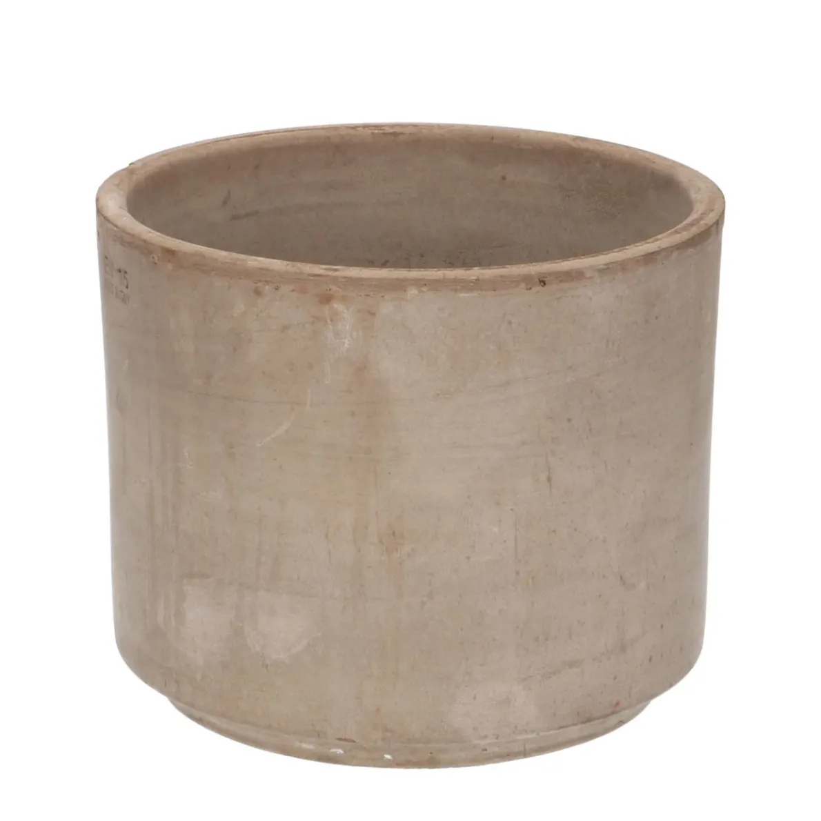 Bloempot, terracotta, grijs, Ø 20 cm