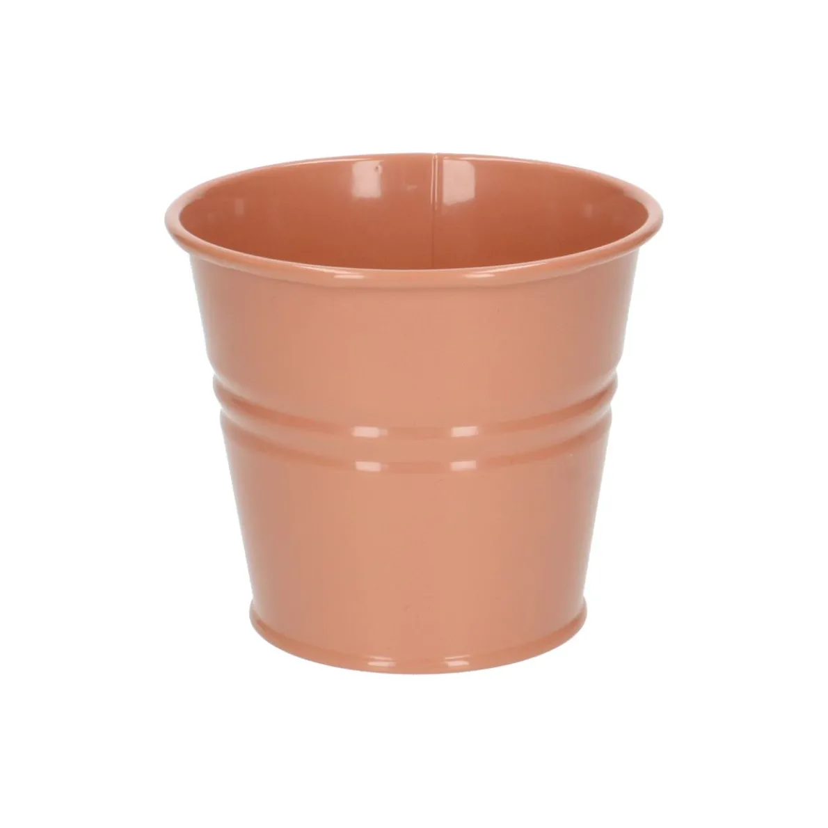 Bloempot, zink, terraroze, Ø 11 cm
