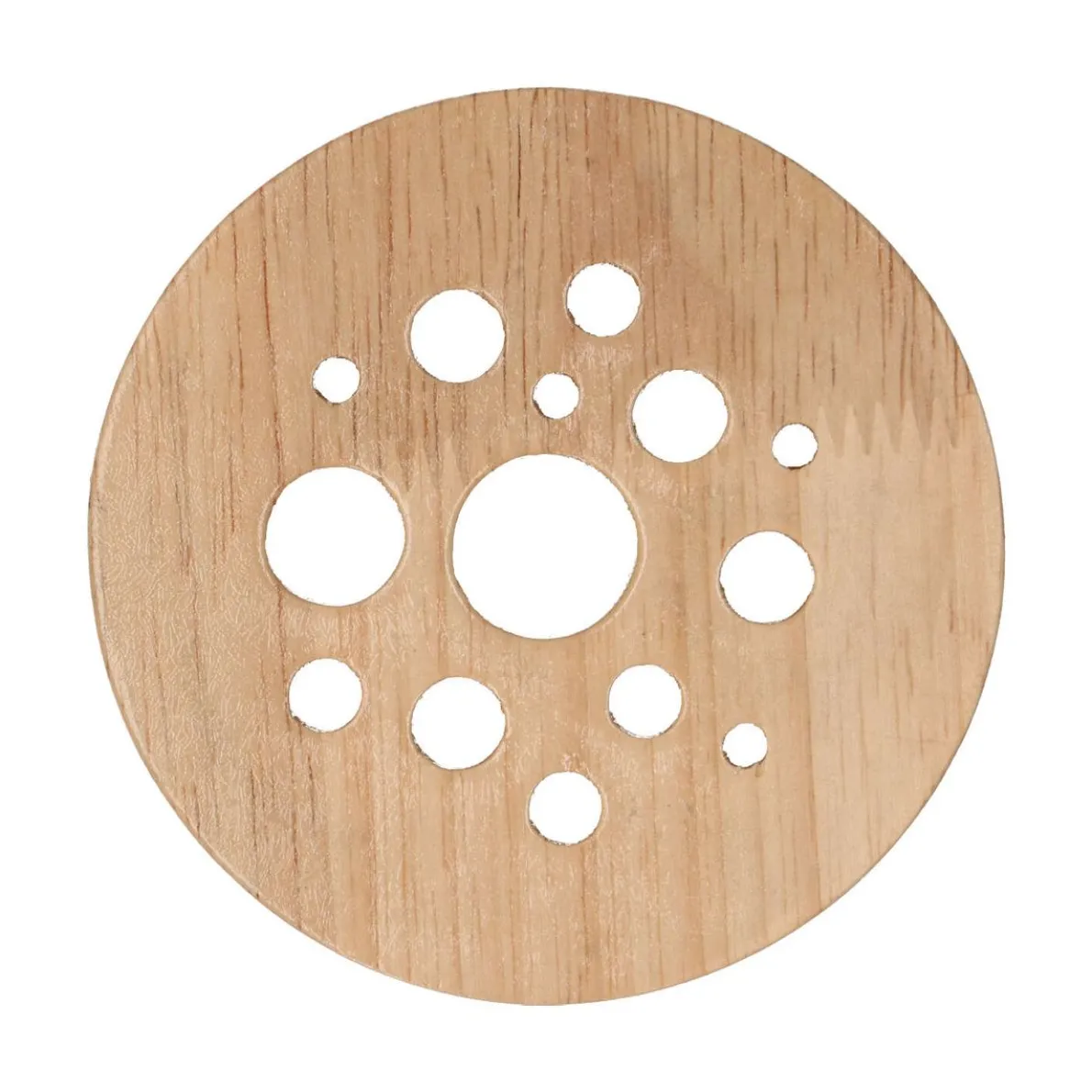 Bloemverdeler, rubberhout, Ø 10 cm