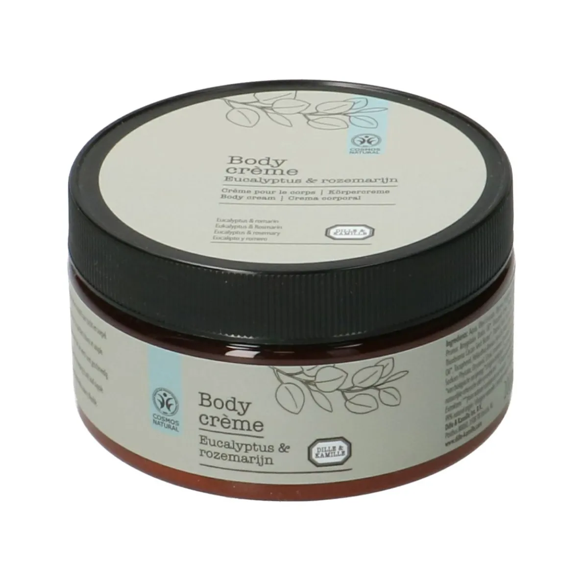 Bodycreme, eucalyptus & rozemarijn, 200 ml