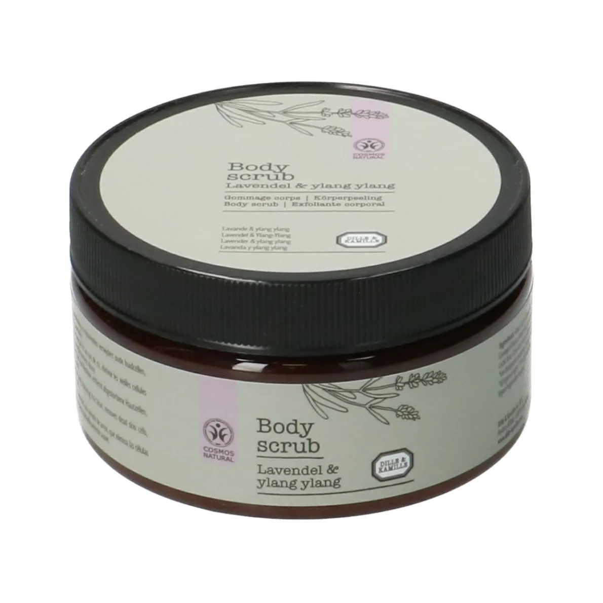 Bodyscrub, lavendel & ylang, 200 ml