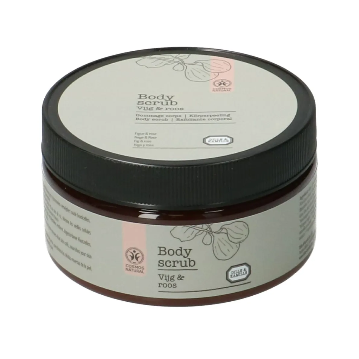 Bodyscrub, vijg & roos, 200 ml