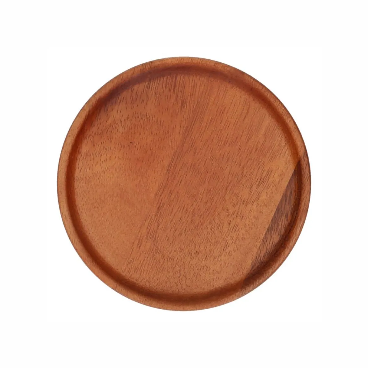Bord, acaciahout, Ø 15 x 1,5 cm