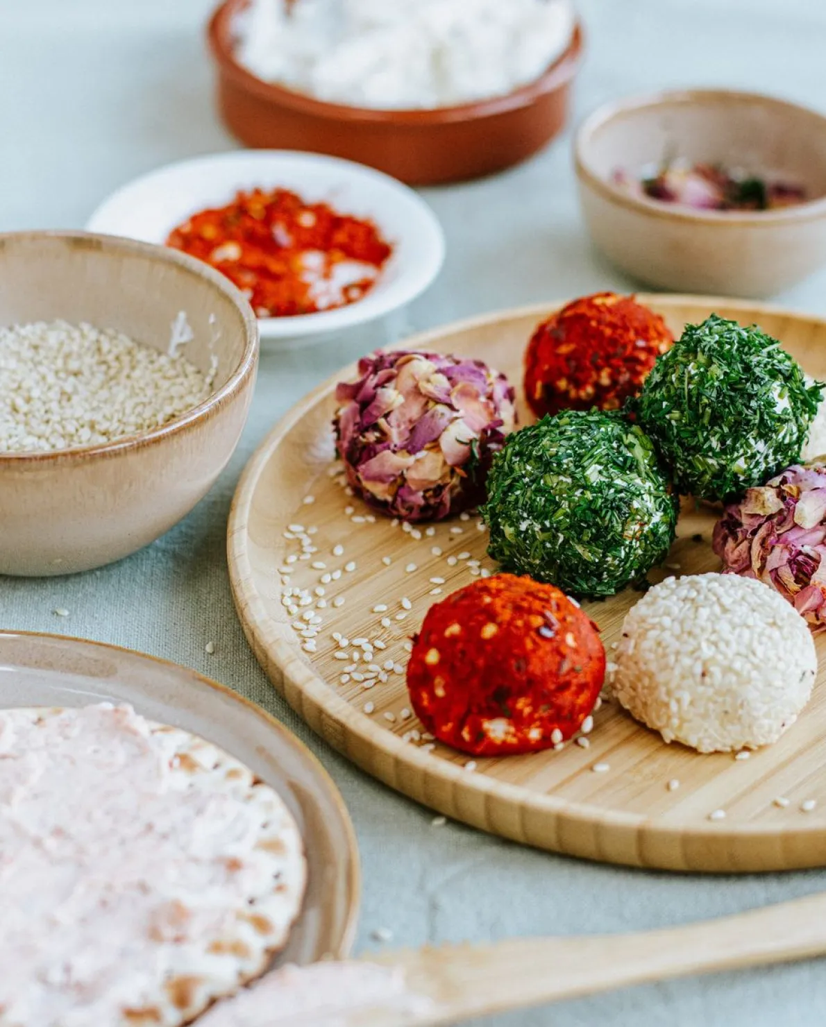 Bord, bamboe, Ø 20 cm