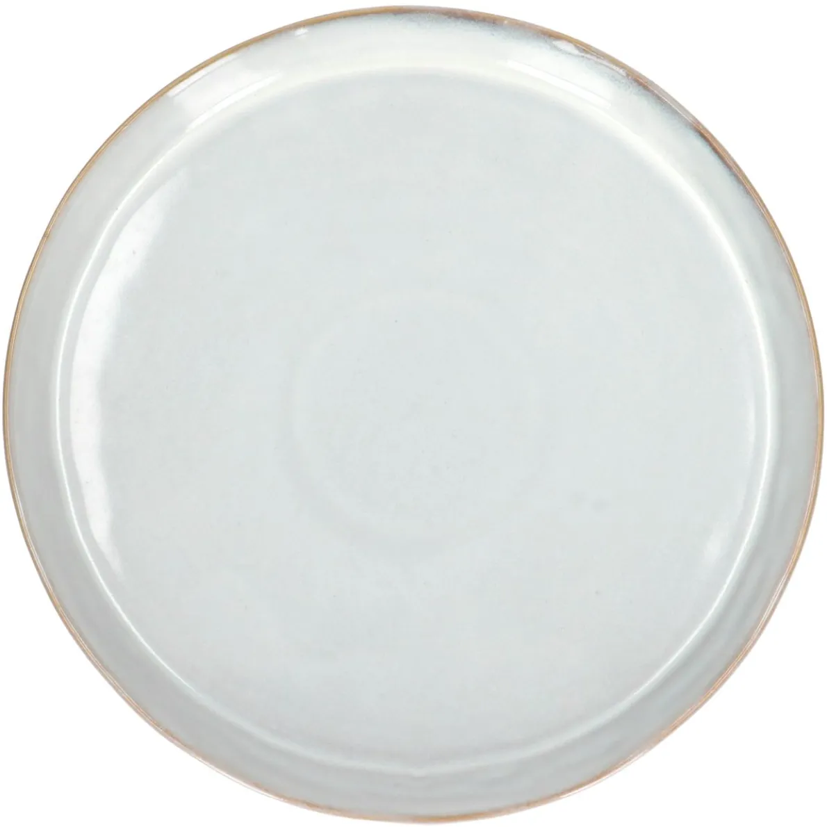 Bord, steengoed, grijs reactieve glazuur, Ø 26 cm