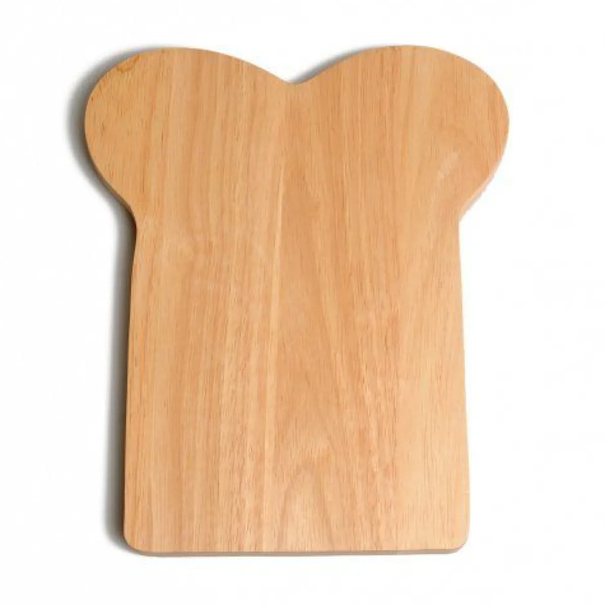 Boterhamplankje, rubberhout, 25,5 x16 cm