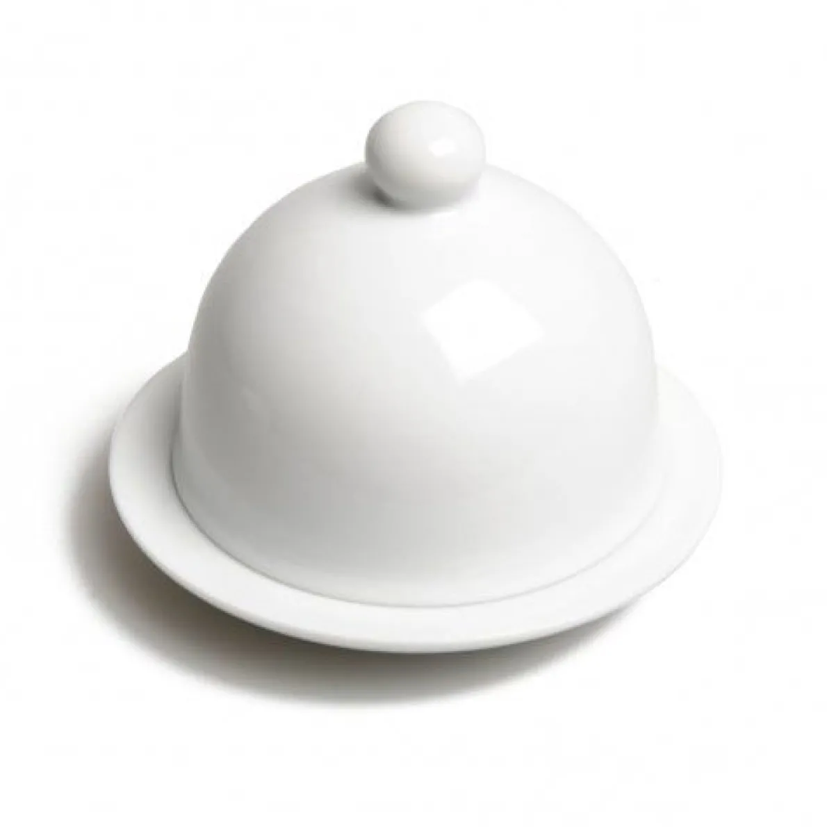 Boterstolpje, porselein, Ø 7,5 cm