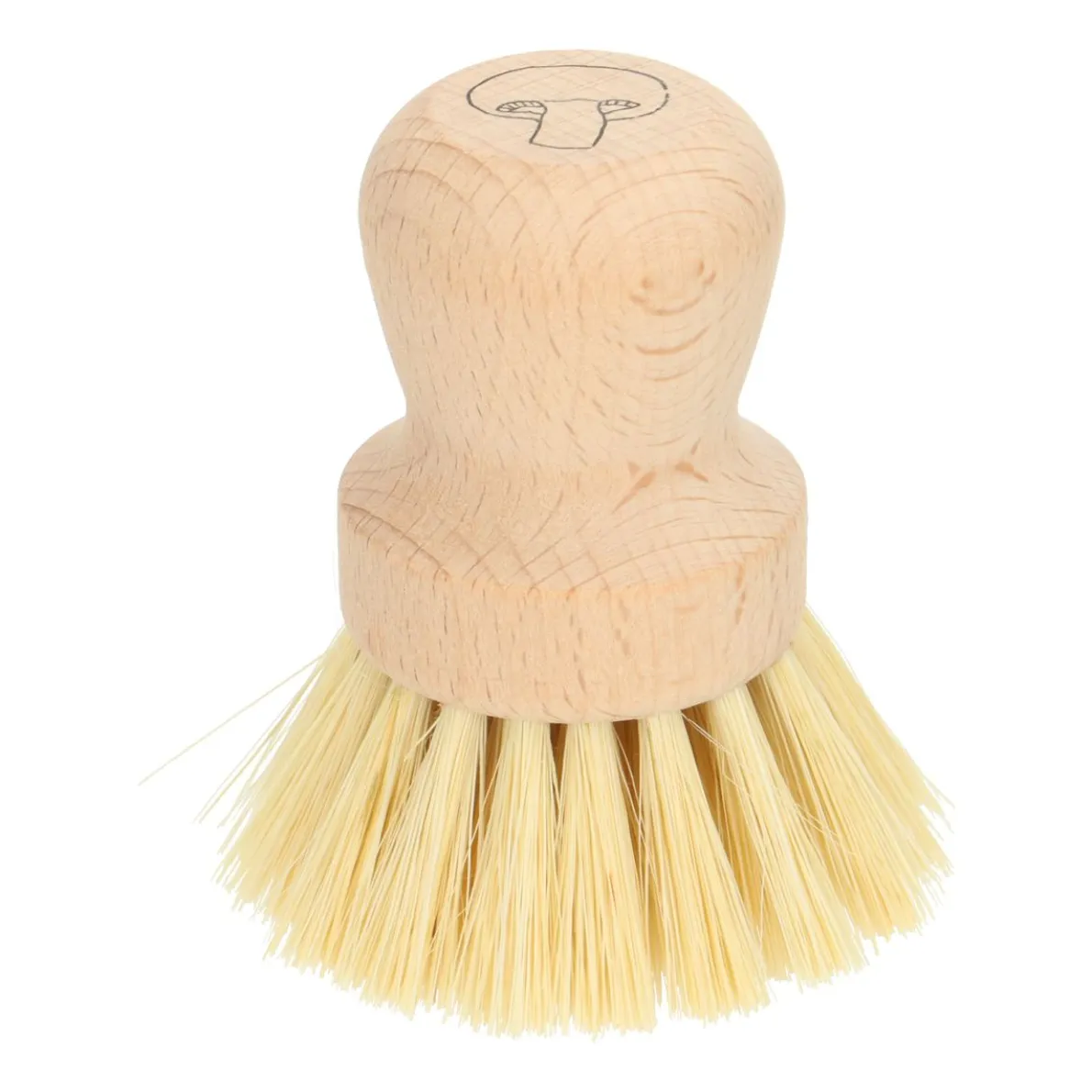 Champignonborstel, beukenhout en tampico vezel