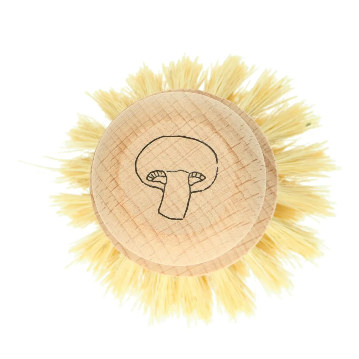 Champignonborstel, beukenhout en tampico vezel