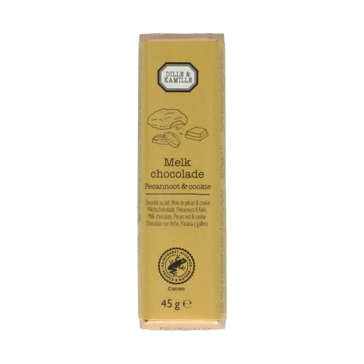 Chocoladetablet, melk, pecan cookie, 45 g