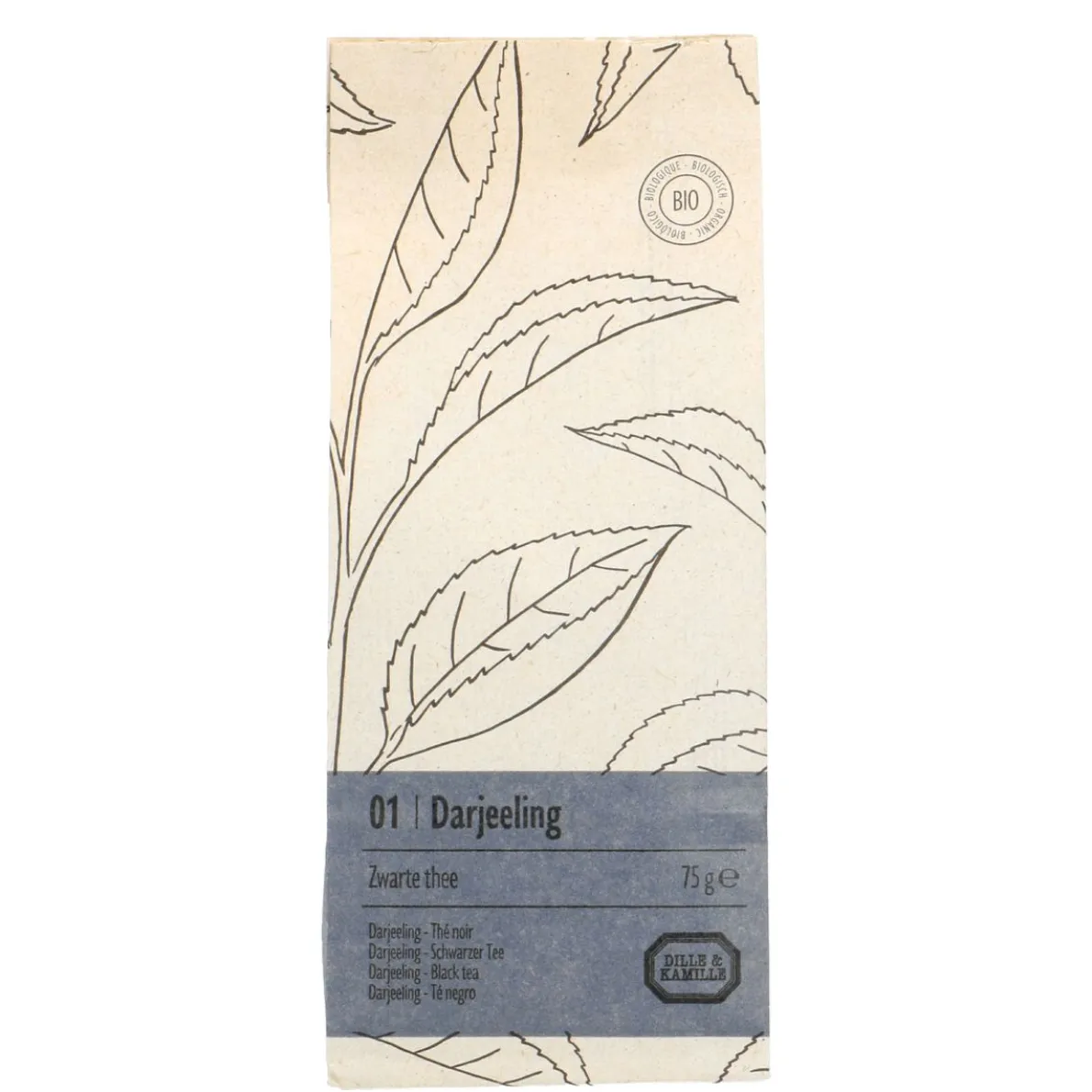 Darjeeling, Zwarte thee, biologisch, 75 g