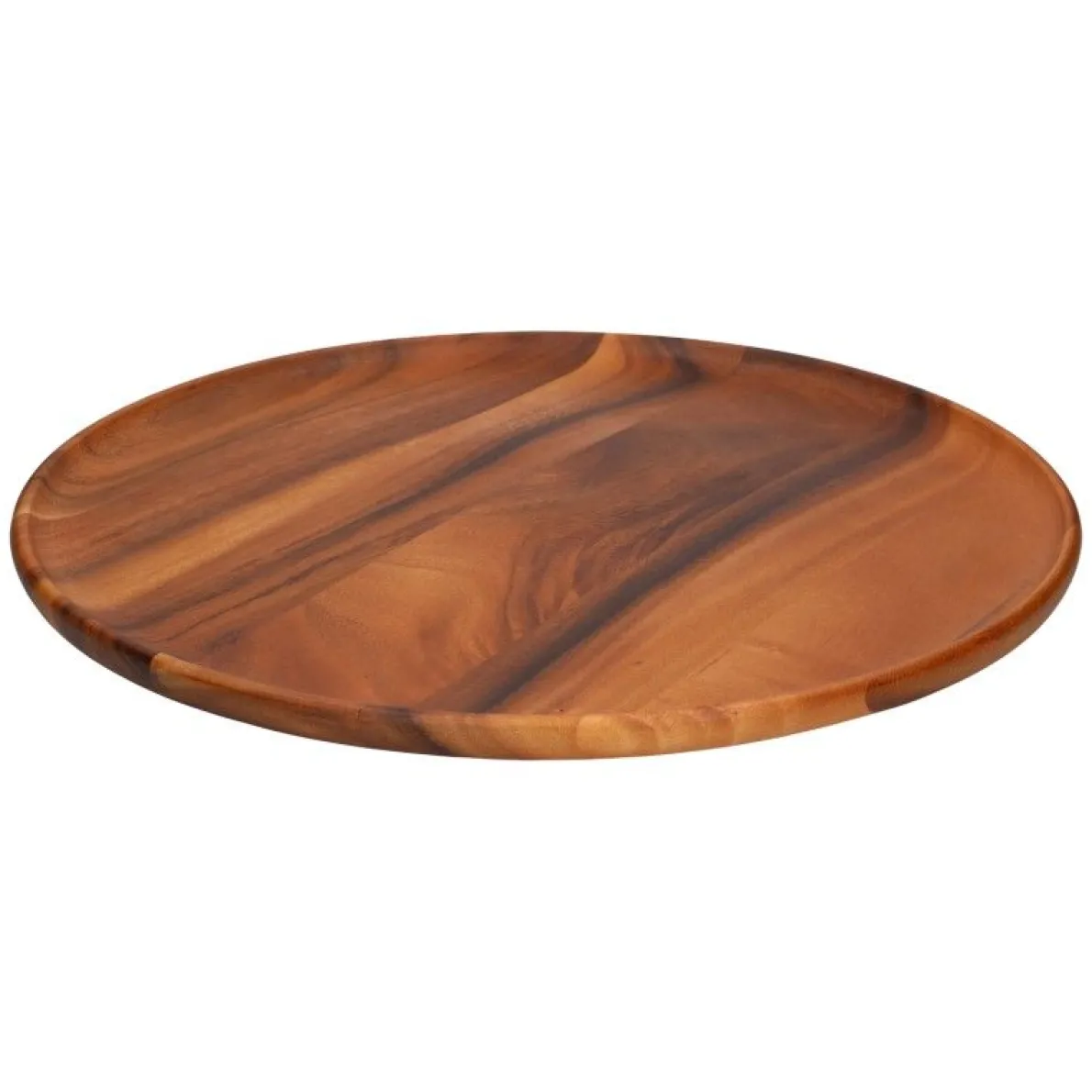 Dienblad, acaciahout, Ø 45 X 2 cm