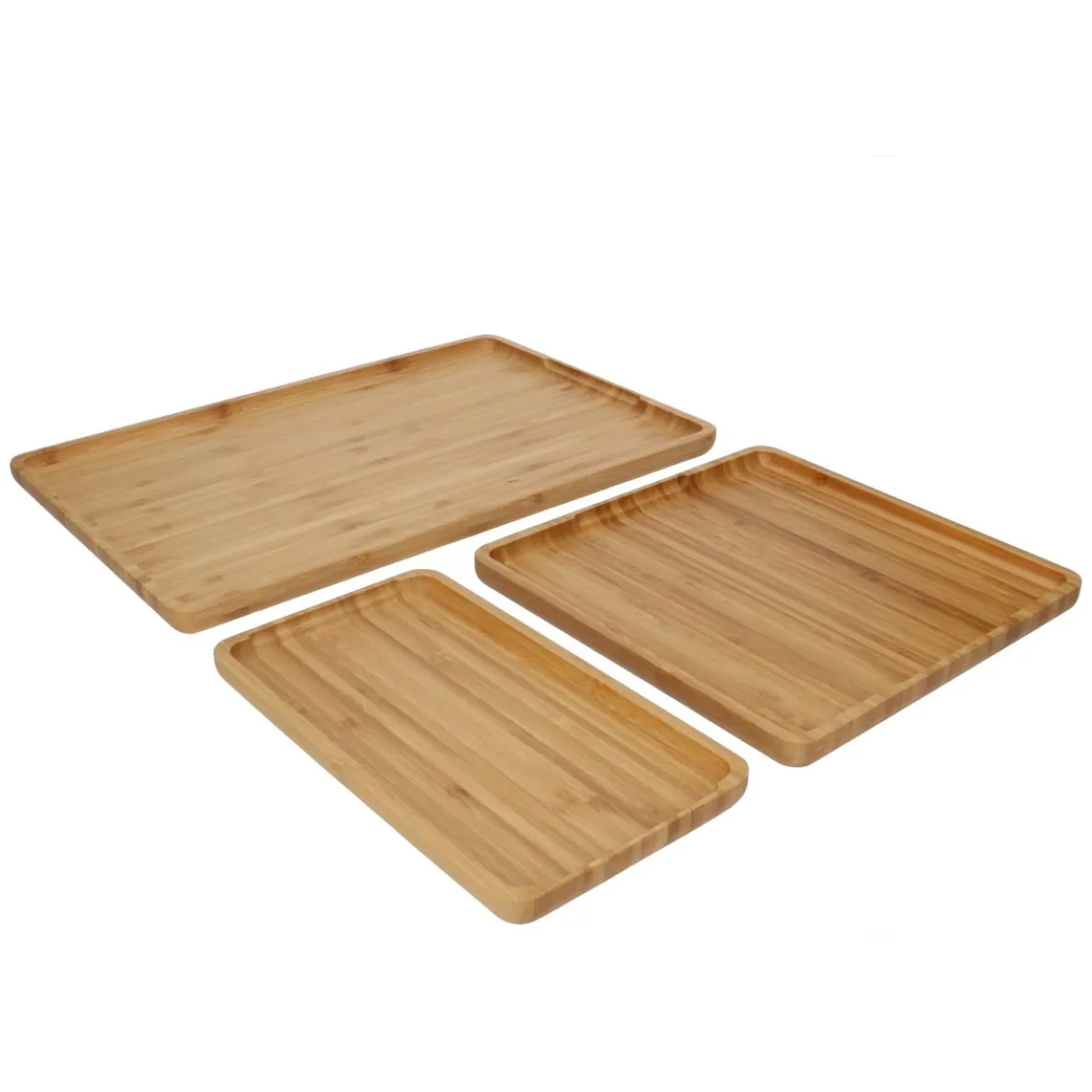 Dienblad, bamboe, groot