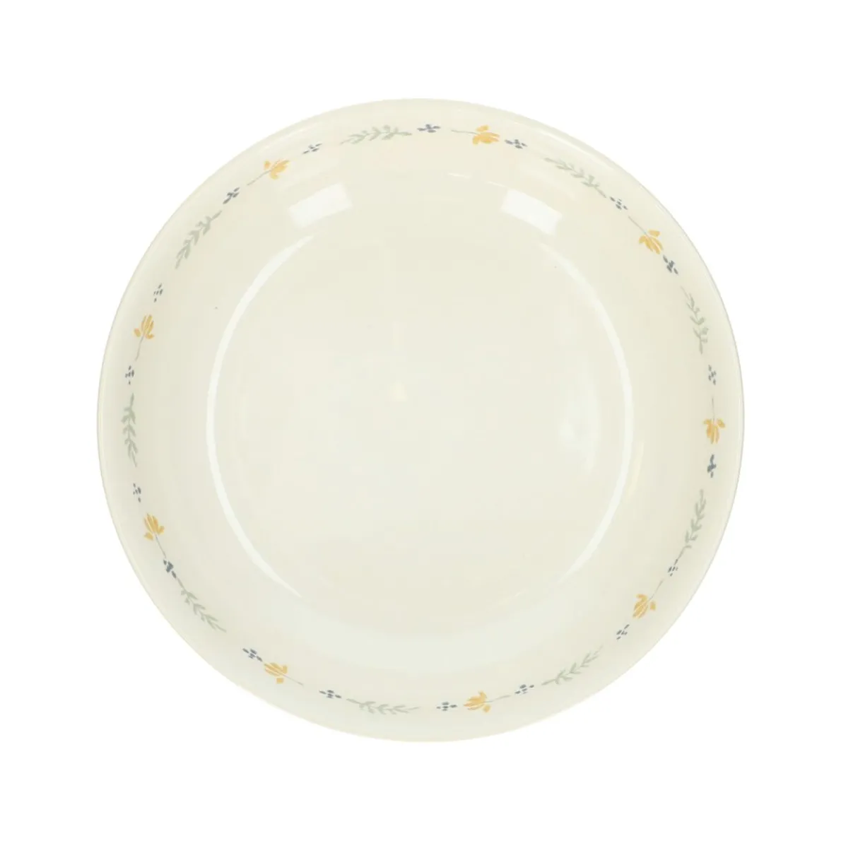 Diep bord, steengoed, strooitakje, Ø22,5 cm