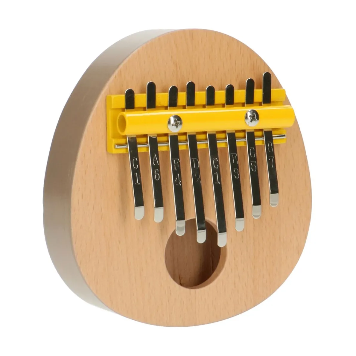 Duimpiano, 8 tonen, fsc hout en metaal