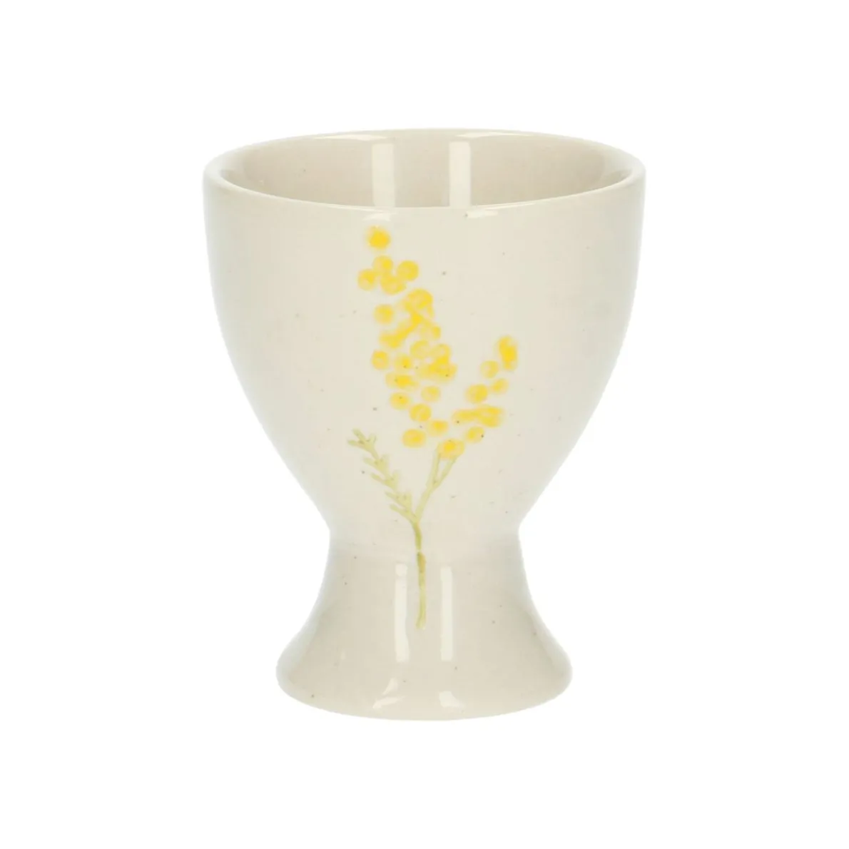 Eierdop, steengoed, mimosa