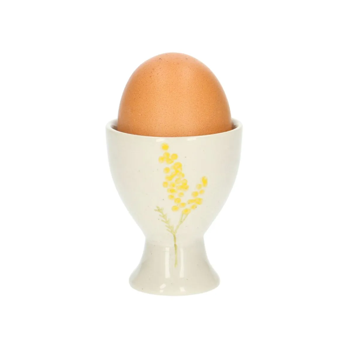 Eierdop, steengoed, mimosa