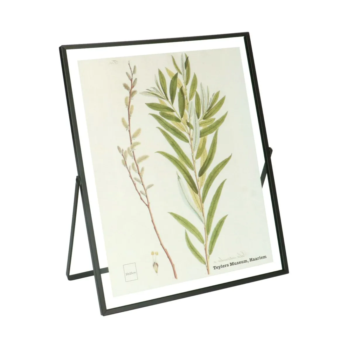 Fotolijstje, metaal, zwart, 20 x 25 cm