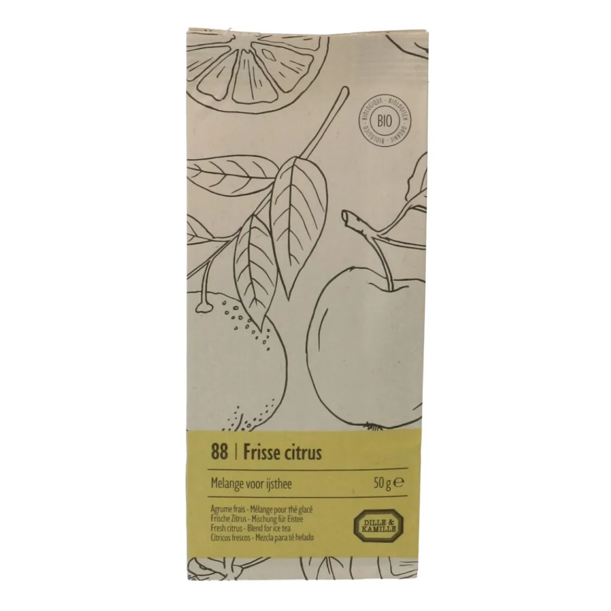 Frisse citrus, melange voor ijsthee, biologisch, 50 g