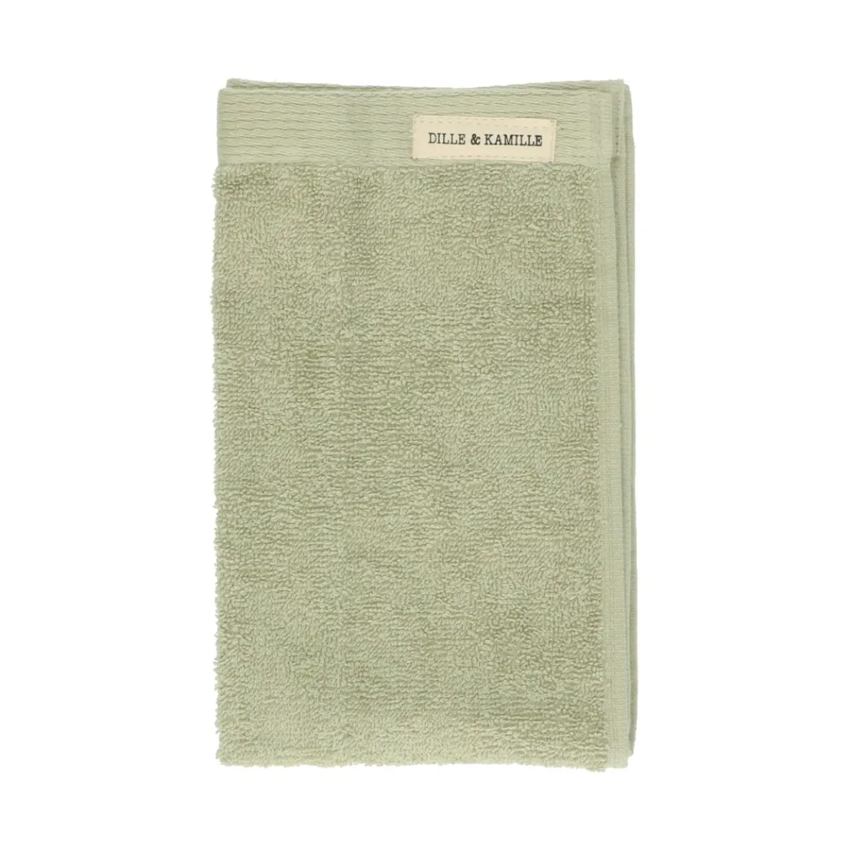 Gastendoek, Recycled katoen, Lichtgroen, 30 x 50 cm