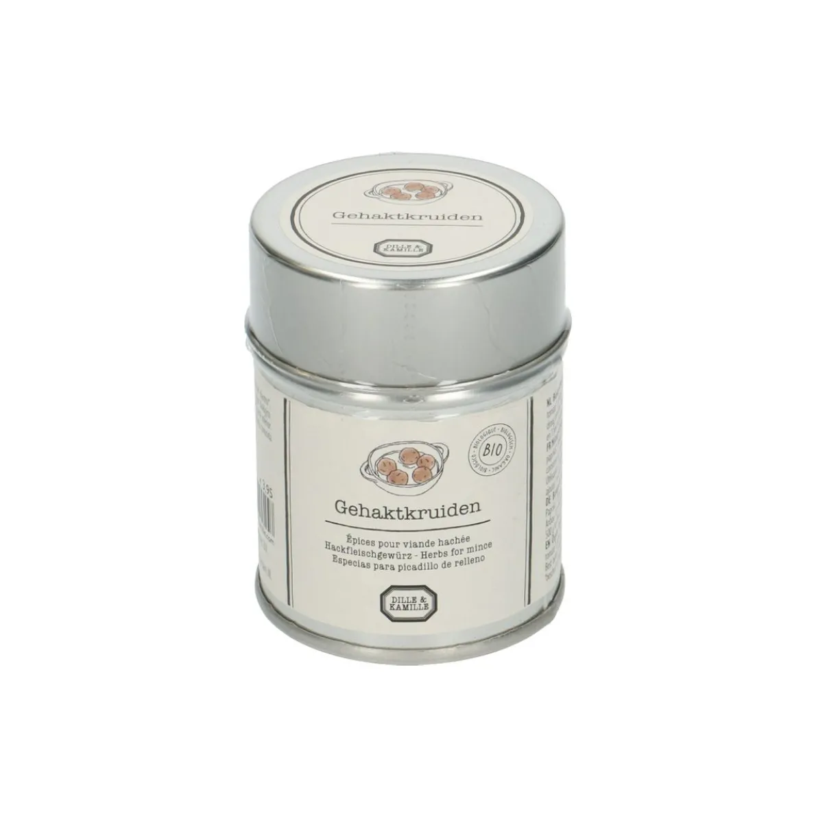 Gehaktkruiden, biologisch, blikje, 45 g