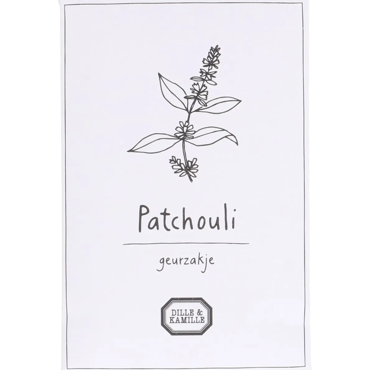 Geurzakje, patchouli