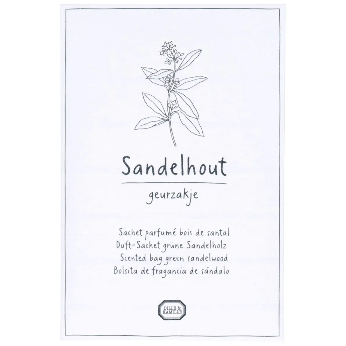 Geurzakje, sandelhout