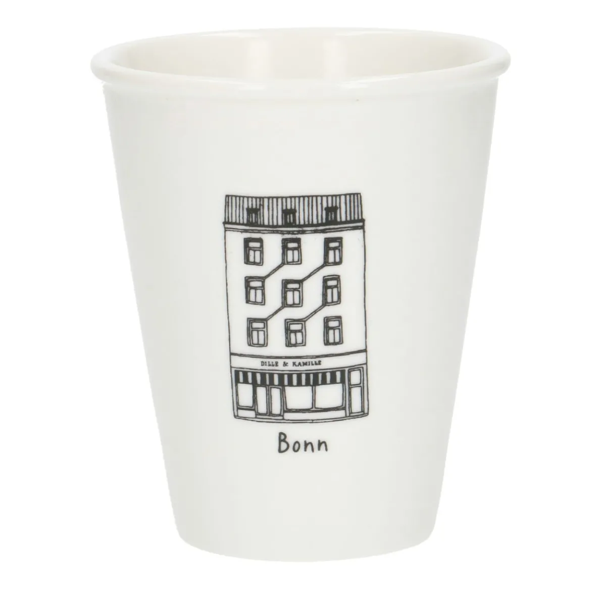 Gevel mok, Bonn, porselein, 200 ml