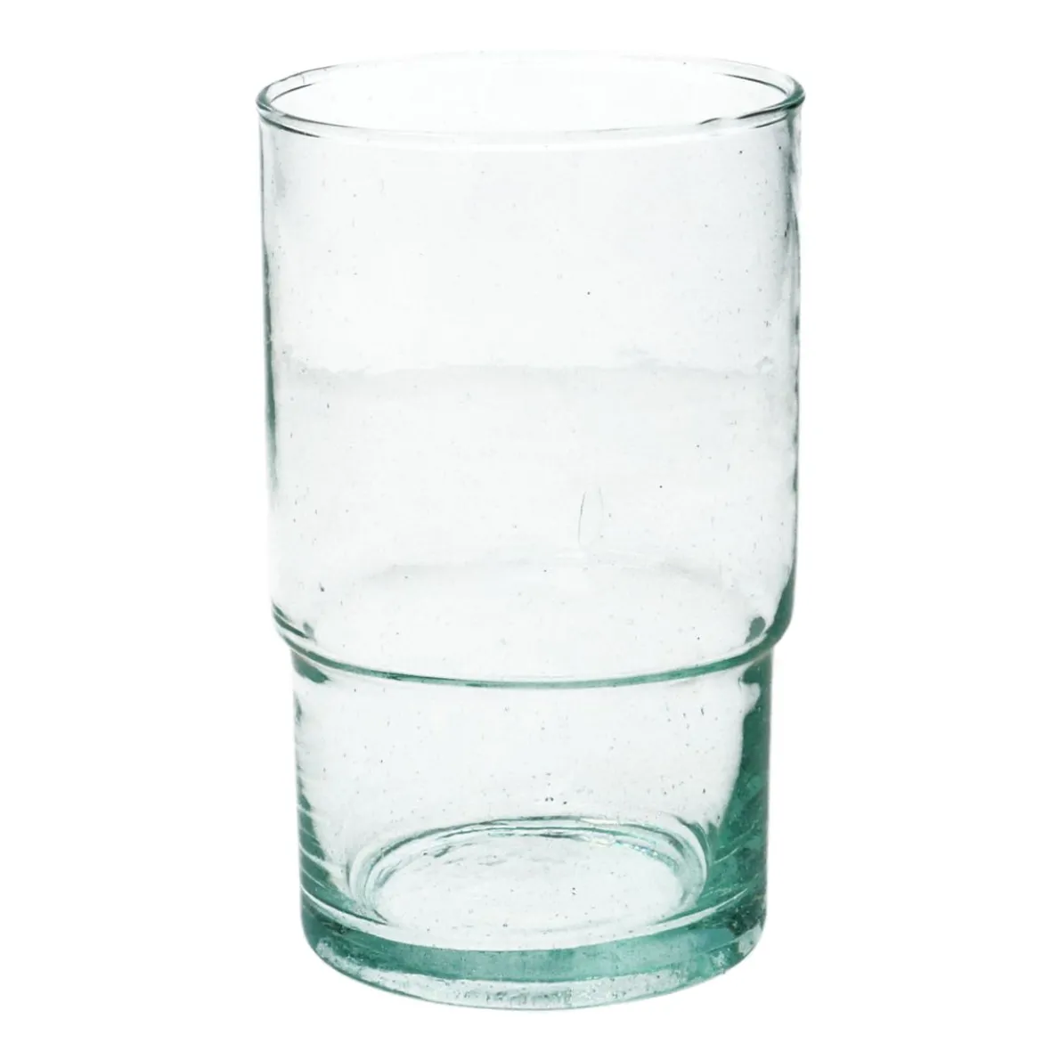 Glas, gerecycled glas, handgeblazen, 550 ml