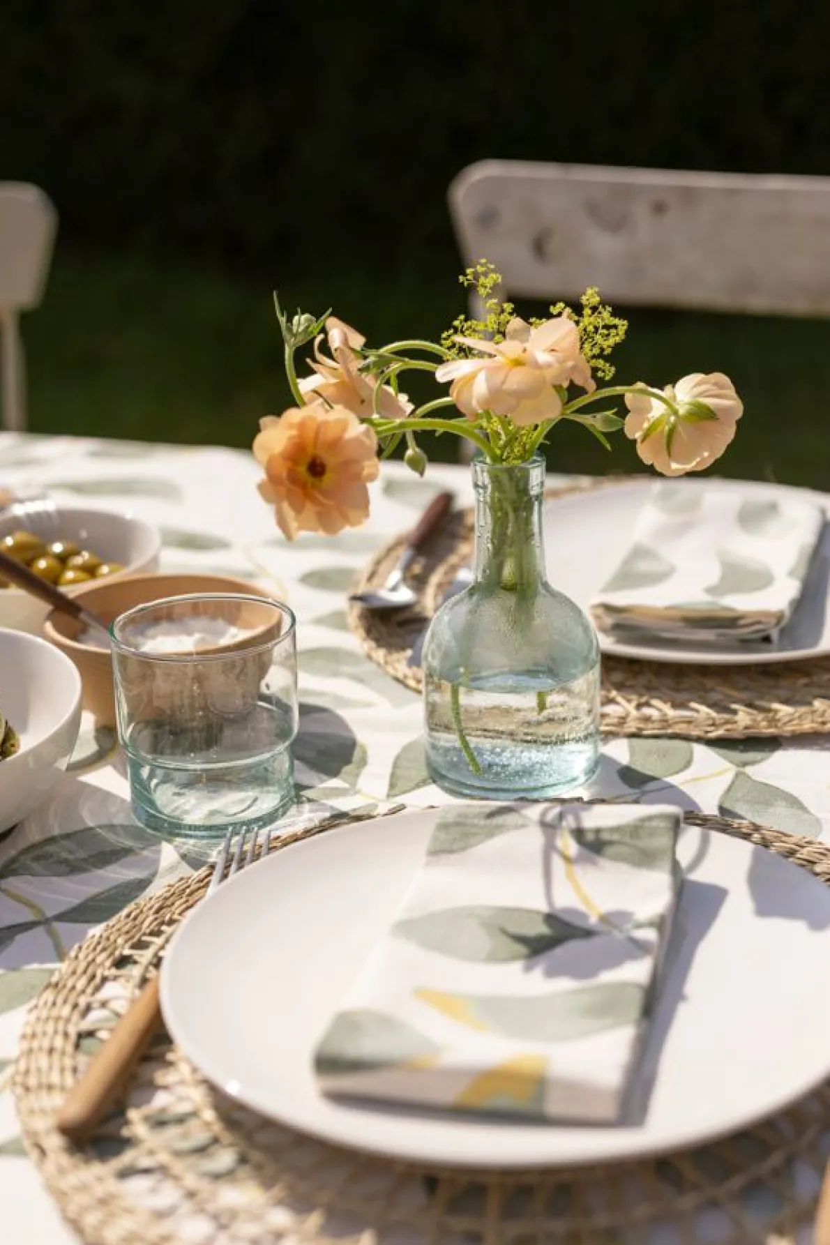 Glas, recht, gerecycled glas, handgeblazen, 230 ml