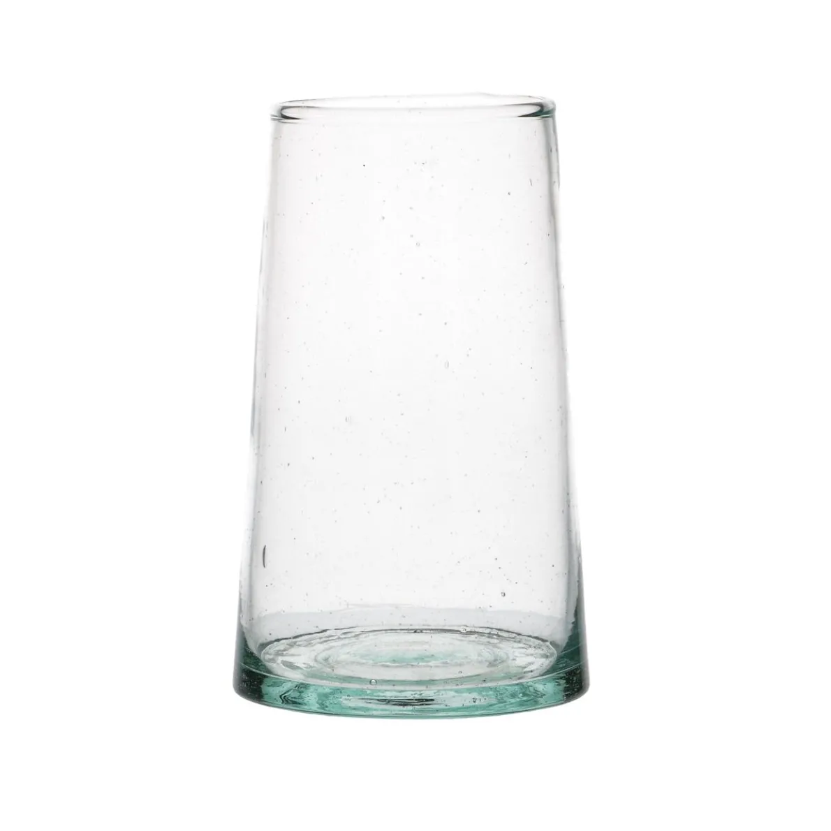 Glas, taps, gerecylced glas, handgeblazen, 280 ml