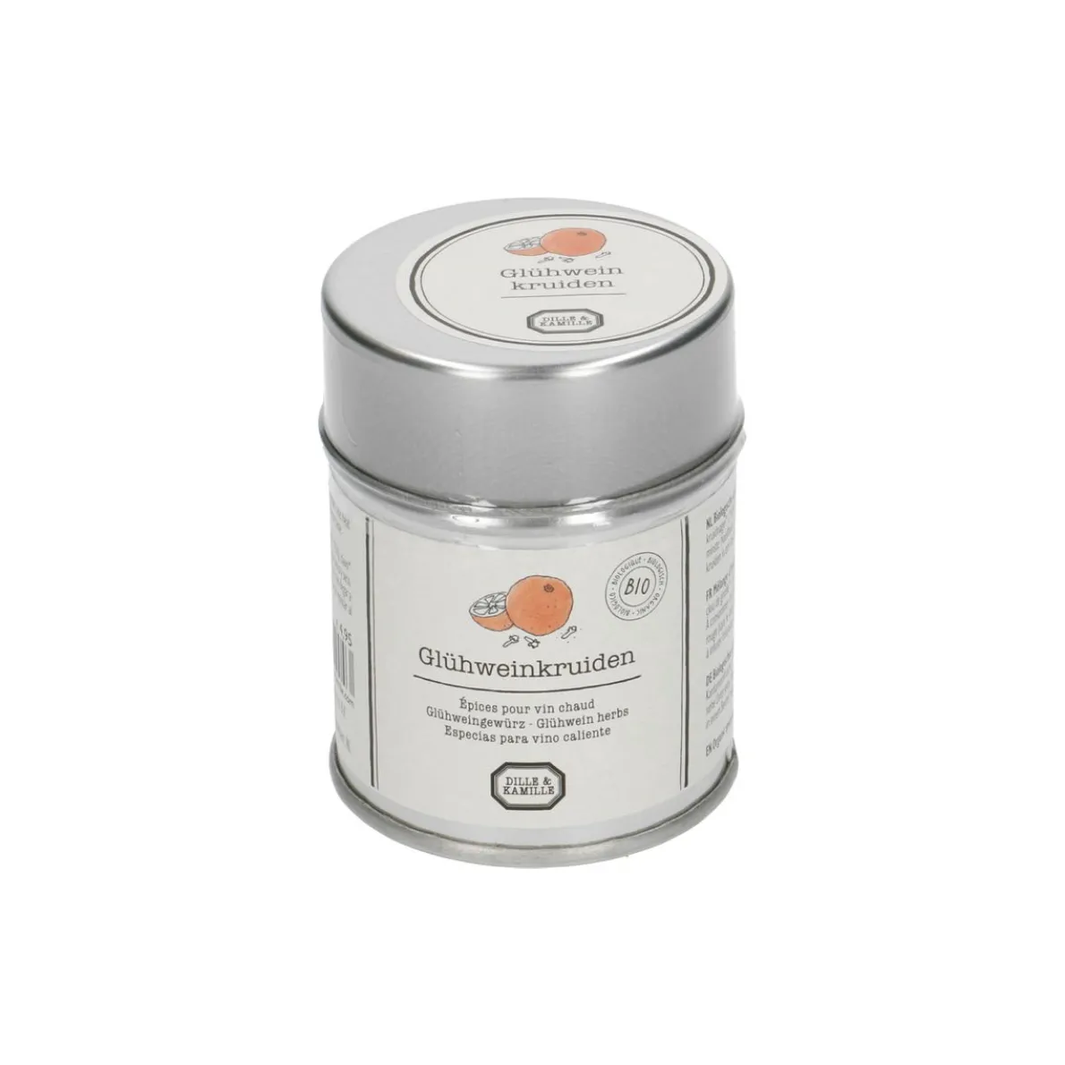 Glühweinkruiden, biologisch, blikje, 40 g