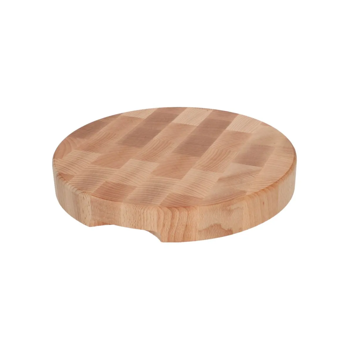 Hakblok, beukenhout, ø 30 x 4 cm