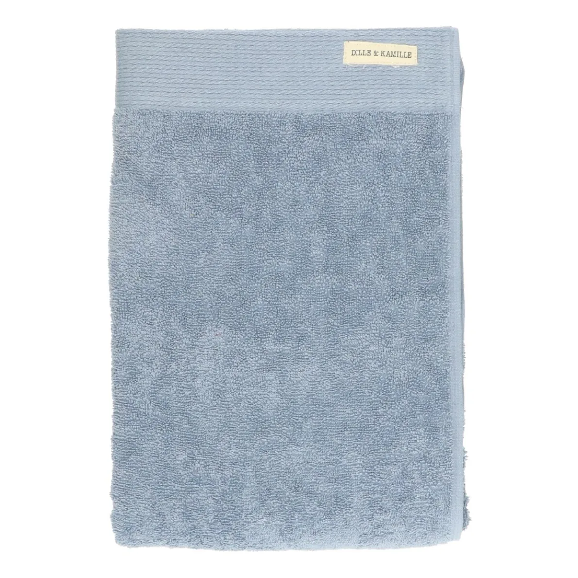 Handdoek, gerecyclede katoen, lichtblauw, 70 x 140 cm