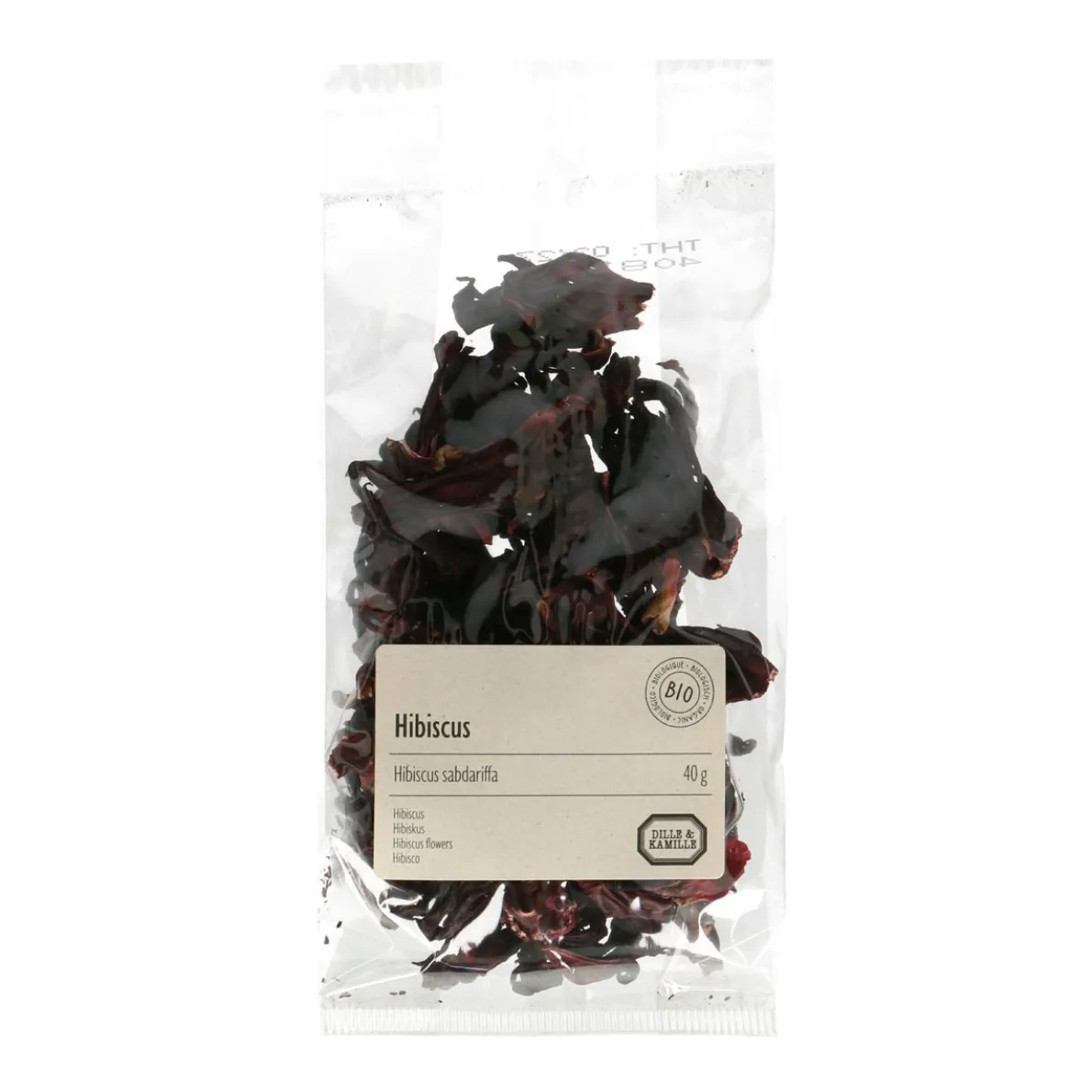 Hibiscus, biologisch, 40 g